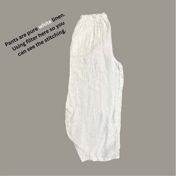 Brand New Meo Meli Linen Pants - Picture 7 of 7
